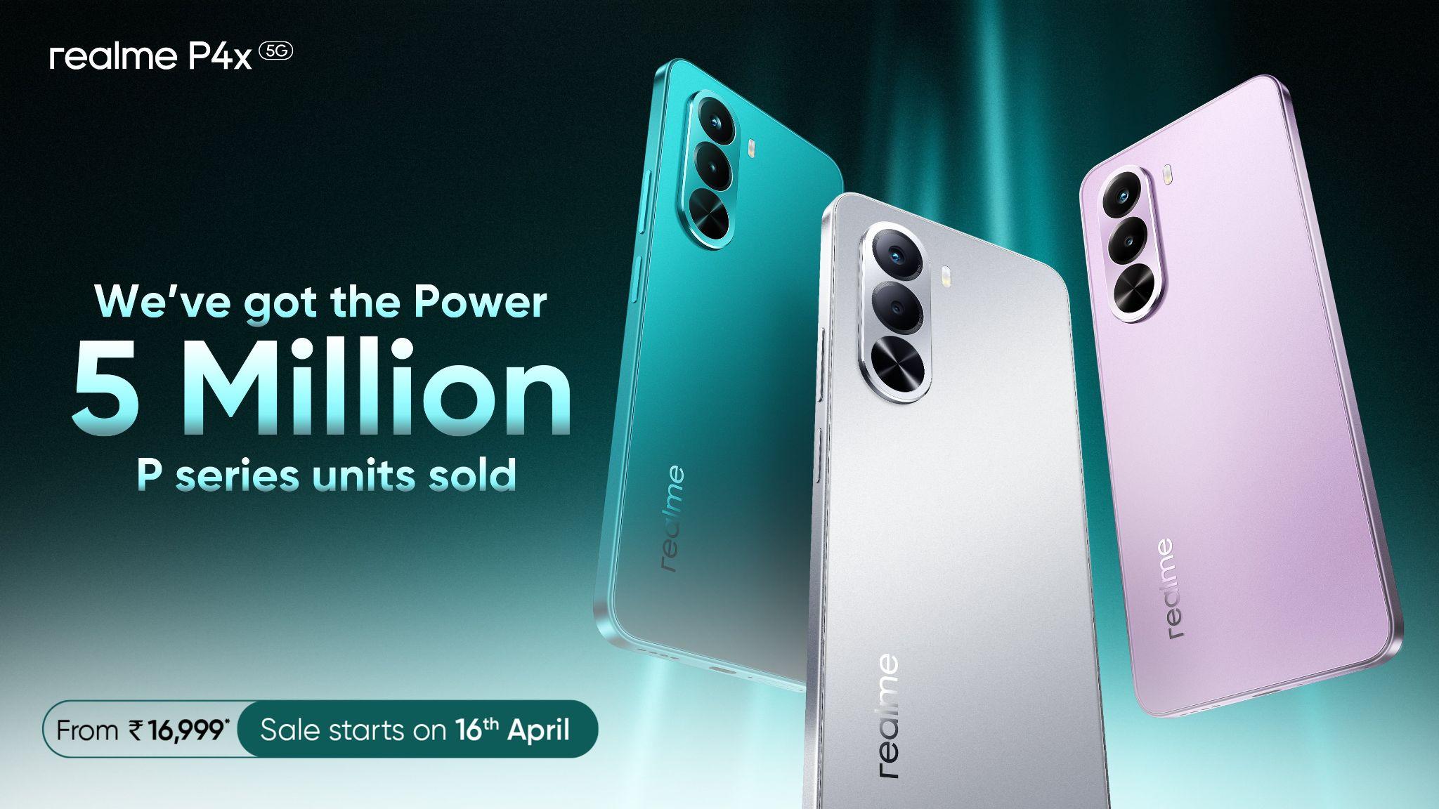 realme P4x 5G with 7000mAh Battery gets Special Offers Starting April 16